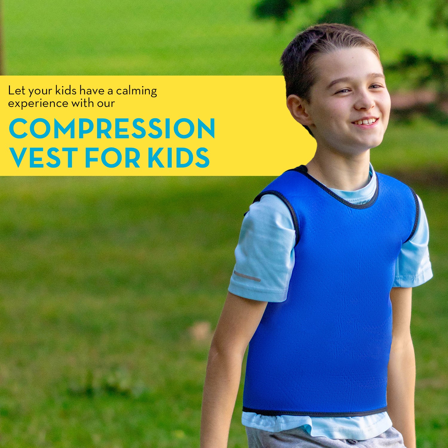 Compression Vest For kids Compression Vest for Kids with Autism, Sensory Compression Vest for Kids with Processing Disorders, ADHD, and Autism, Calming and Supportive