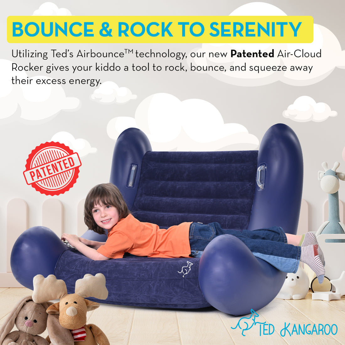 AIR Cloud Rocker | Sensory Chair for Kids | Single Version