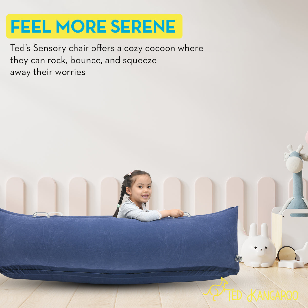 Sensory Chair - Dark Blue