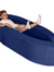 Sensory Chair for Kids — Sensory Soft Canoe for Children – Deluxe Adjustable Compression Peapod Foam Dark Blue